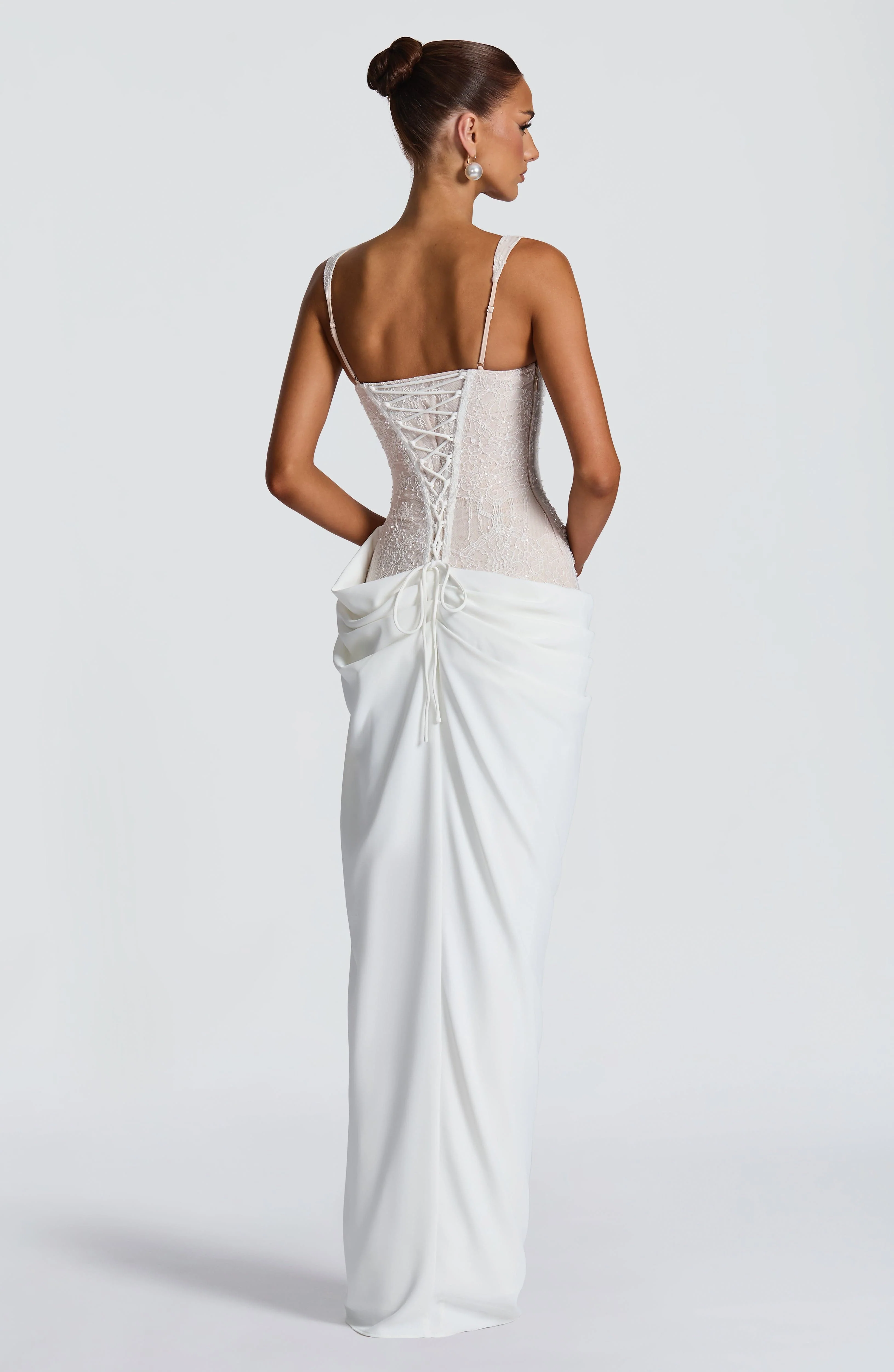 Seren Maxi Dress - Ivory - Image 4