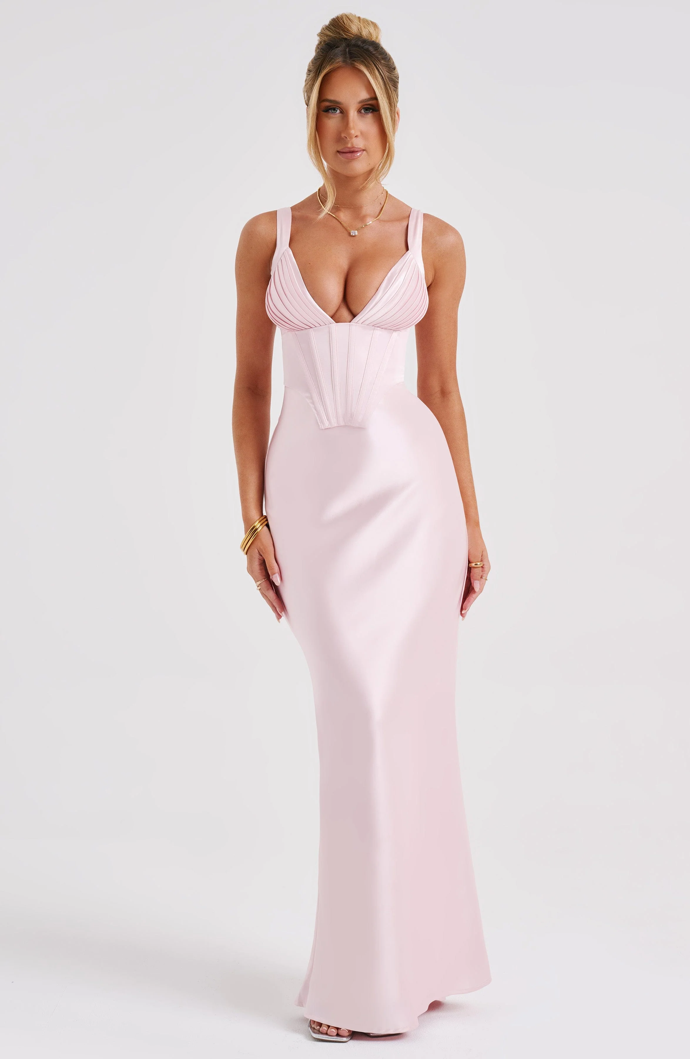 Shae Maxi Dress - Blush - Image 5