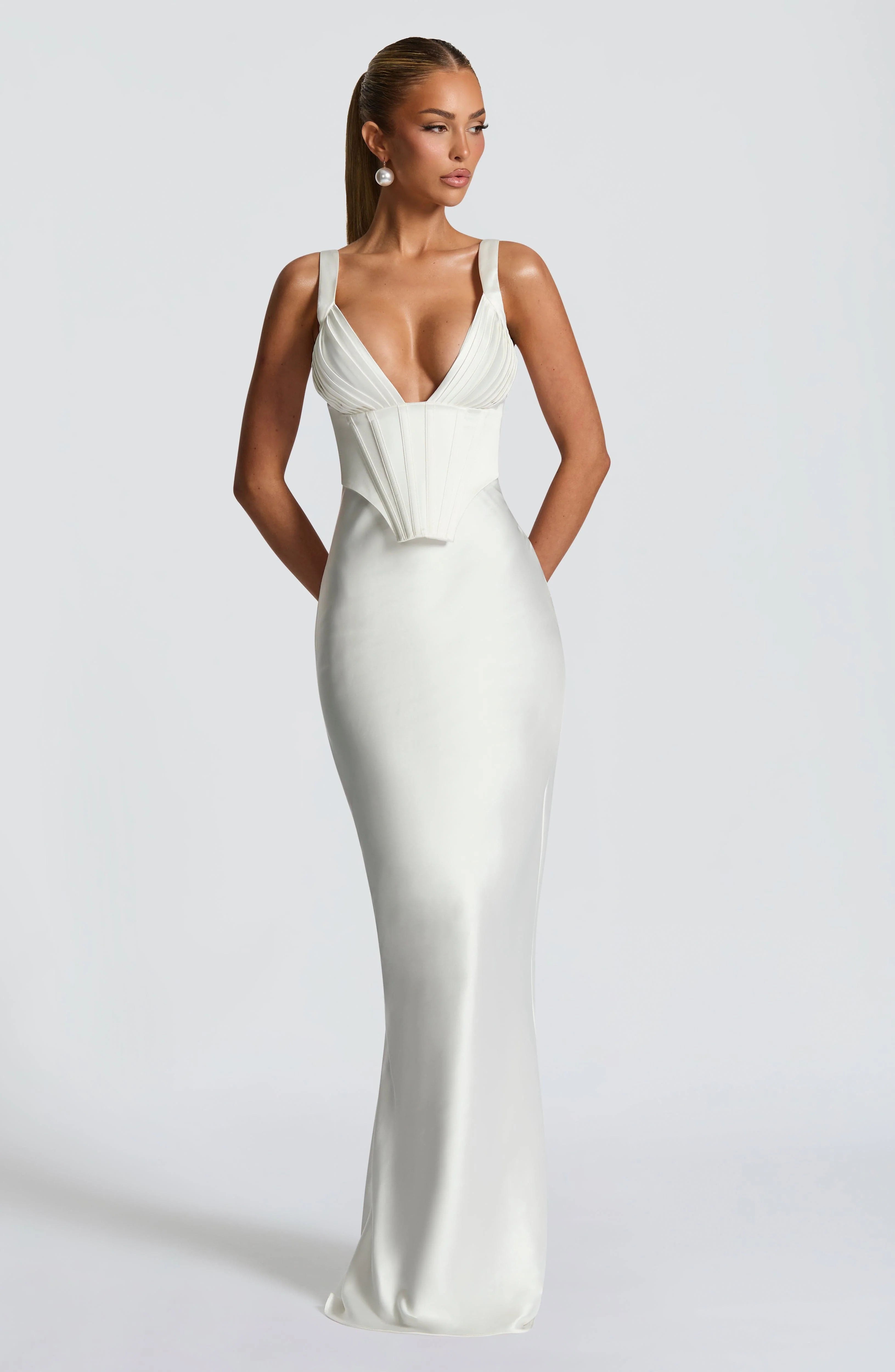 Shae Maxi Dress - Ivory - Image 5