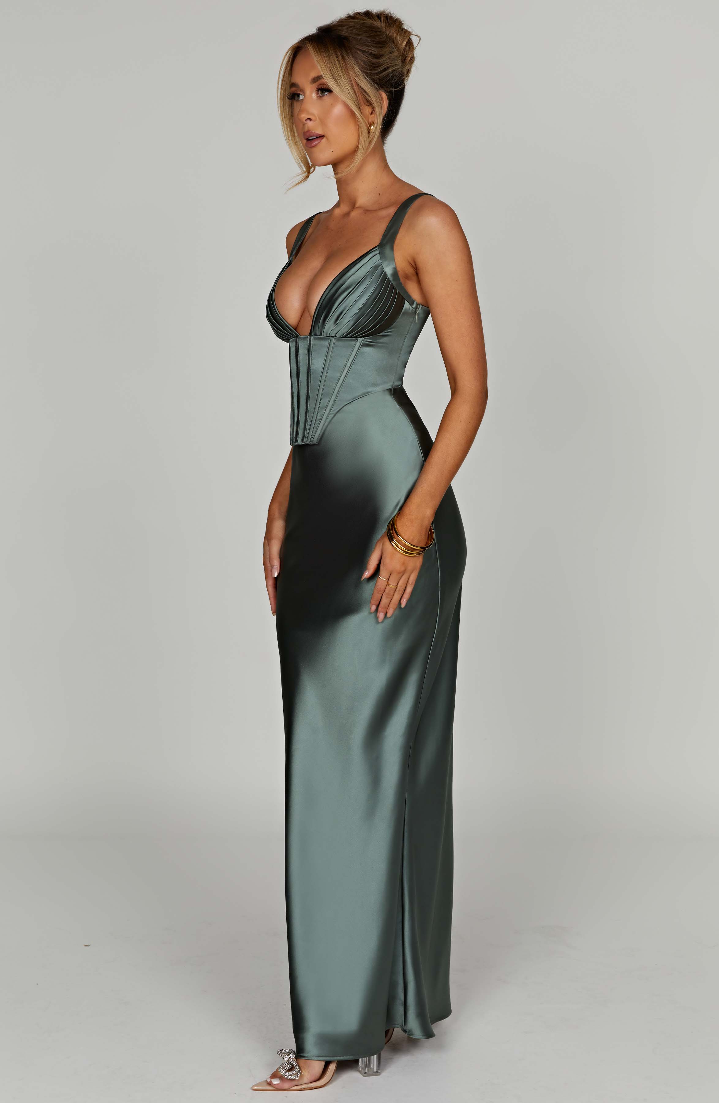 Shae Maxi Dress - Sage - Image 4