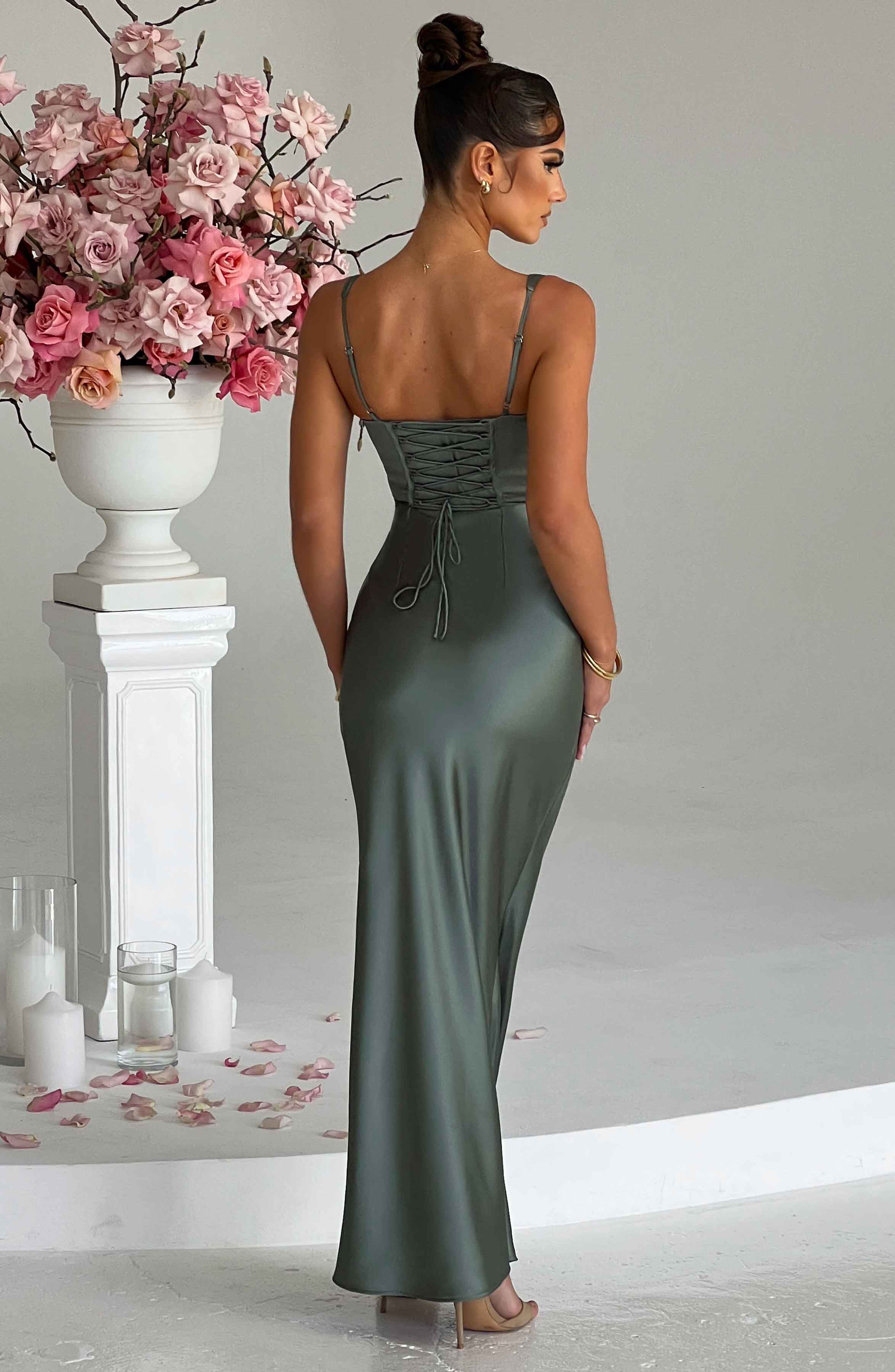 Shae Maxi Dress - Sage - Image 6