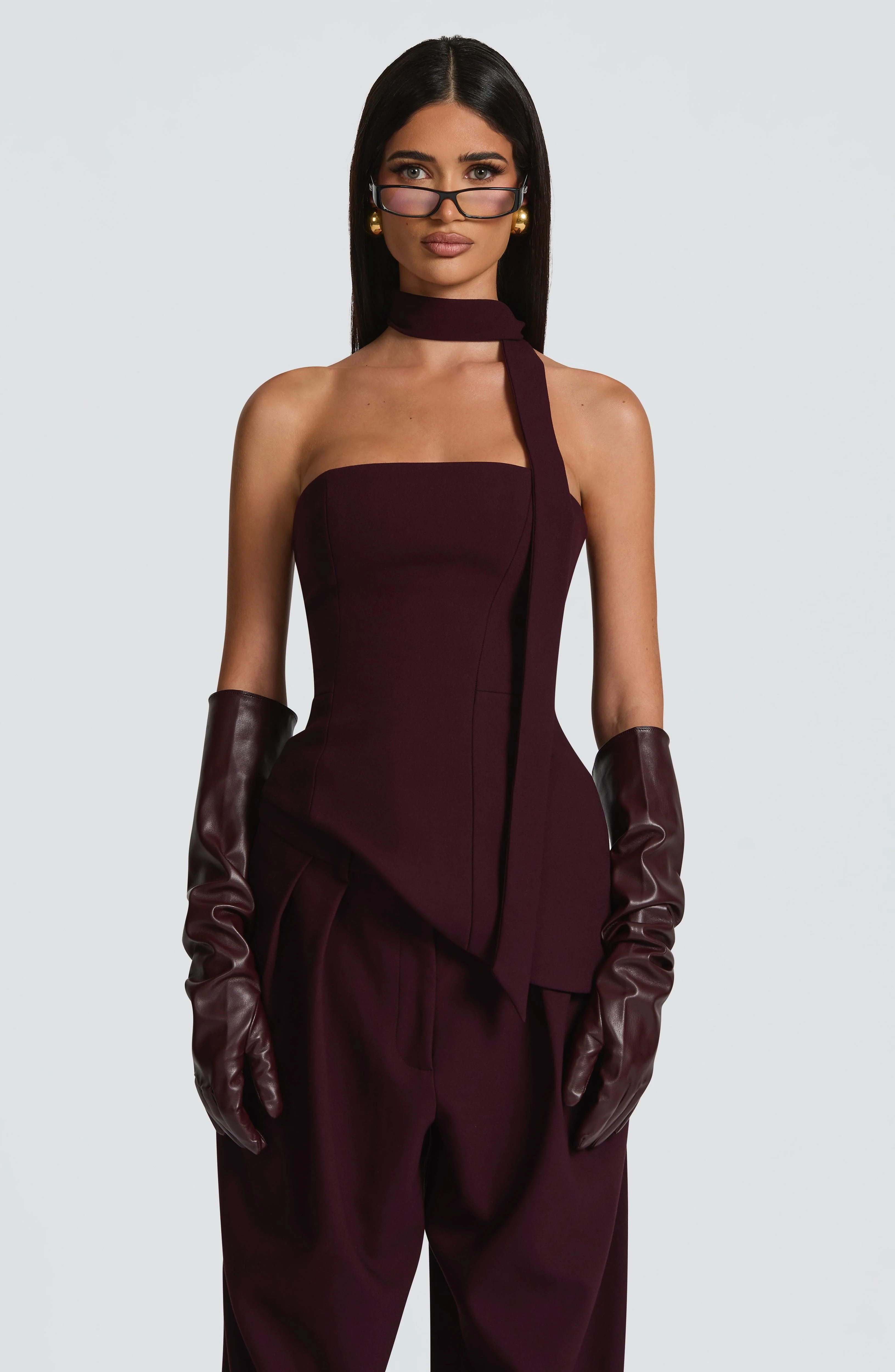 Sloan Top - Plum - Image 4