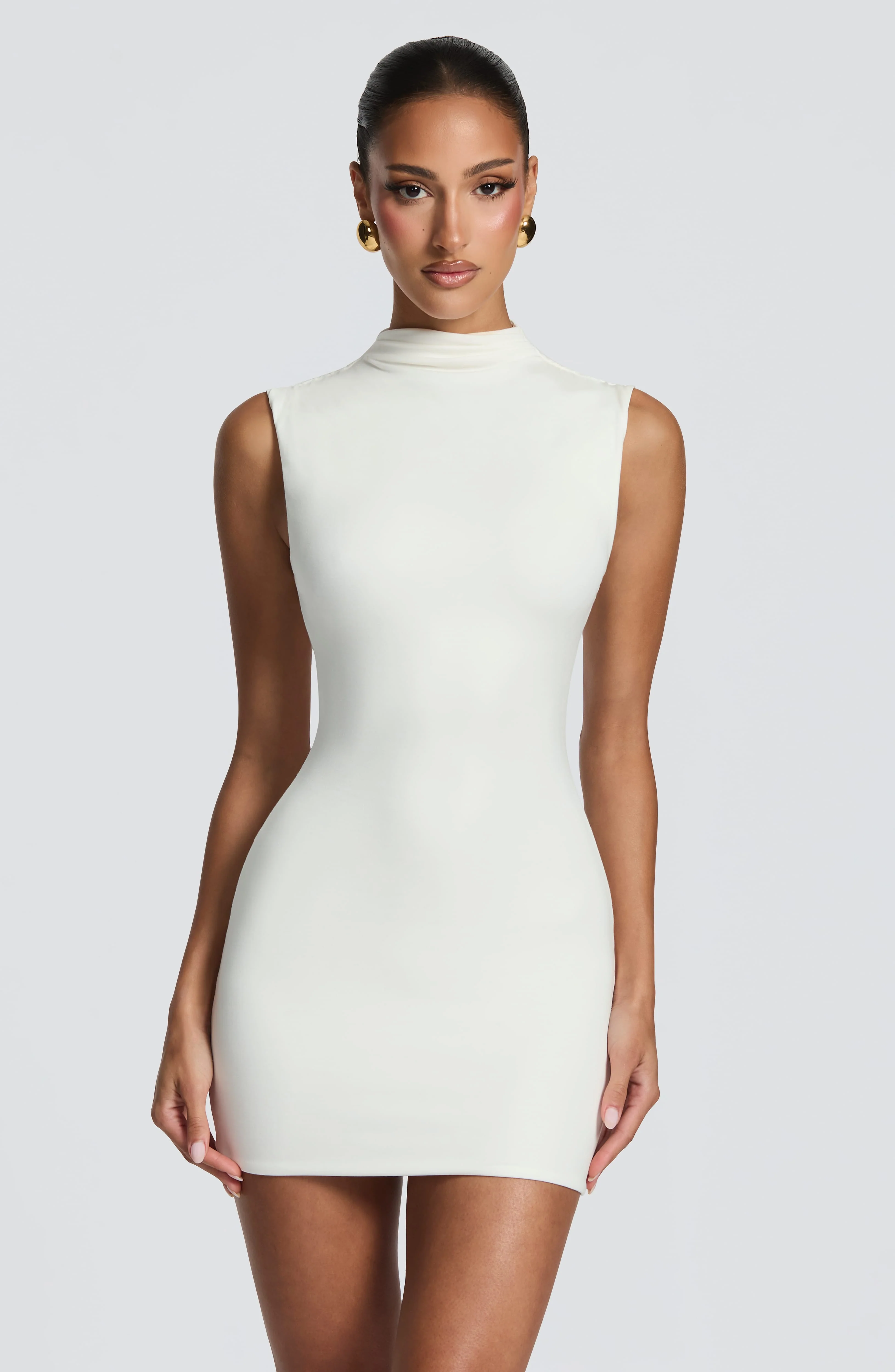 Soline Mini Dress - Ivory - Image 8
