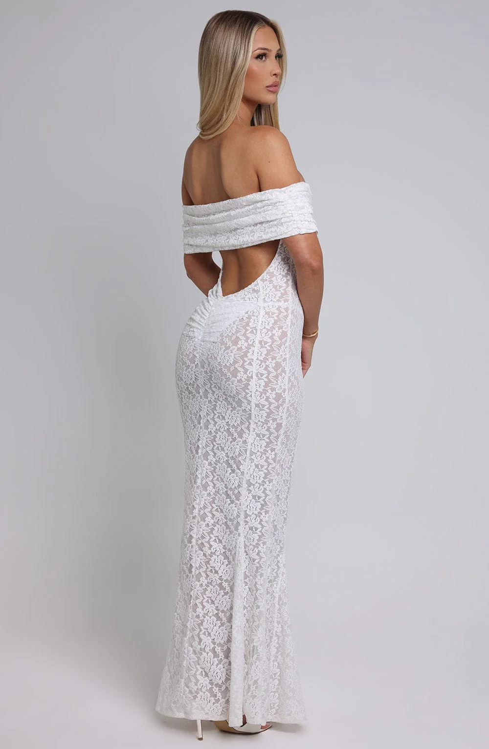 Stephanie Maxi Dress - Ivory - Image 6
