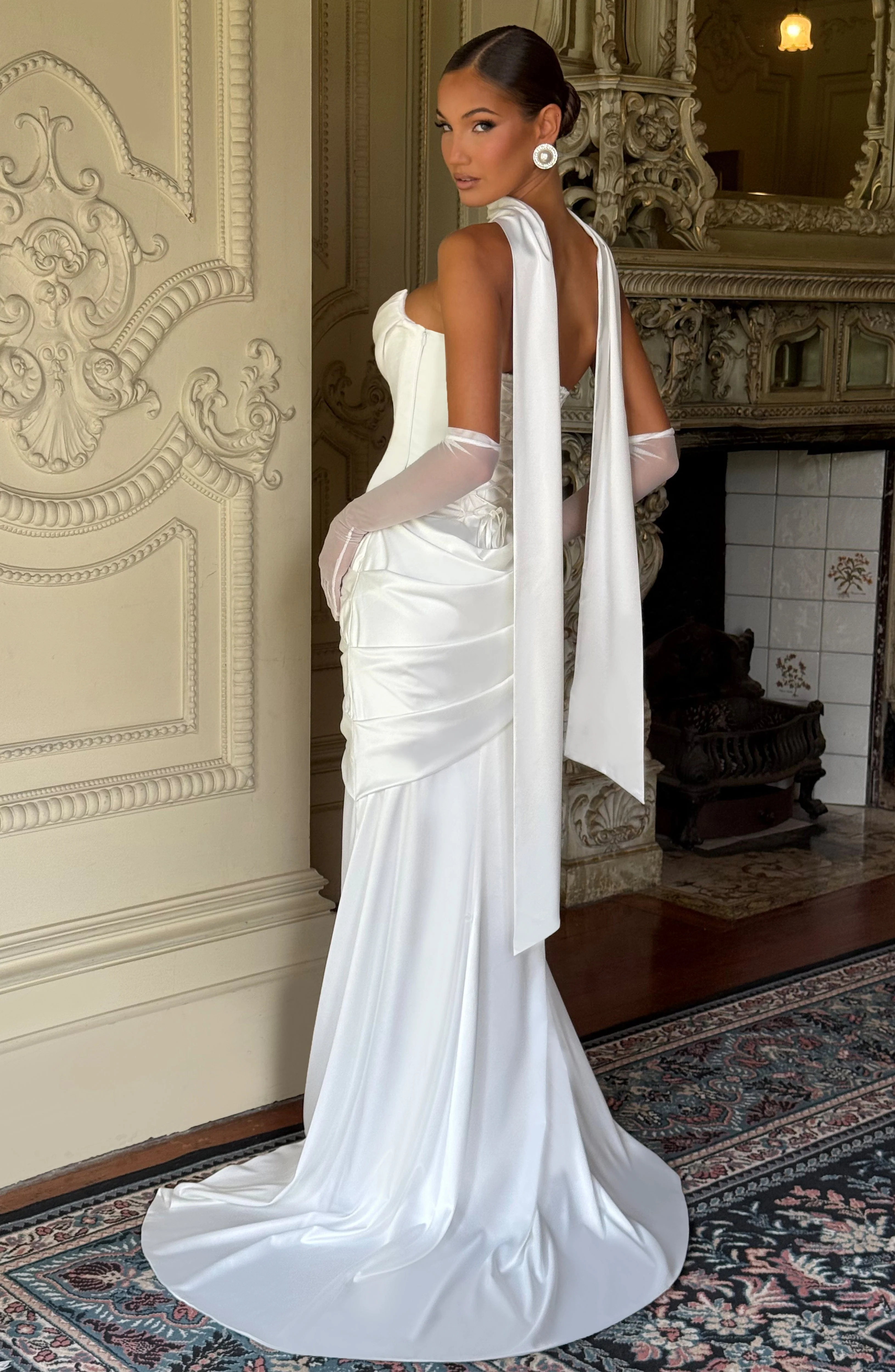 Sybil Scarf - Ivory - Image 6