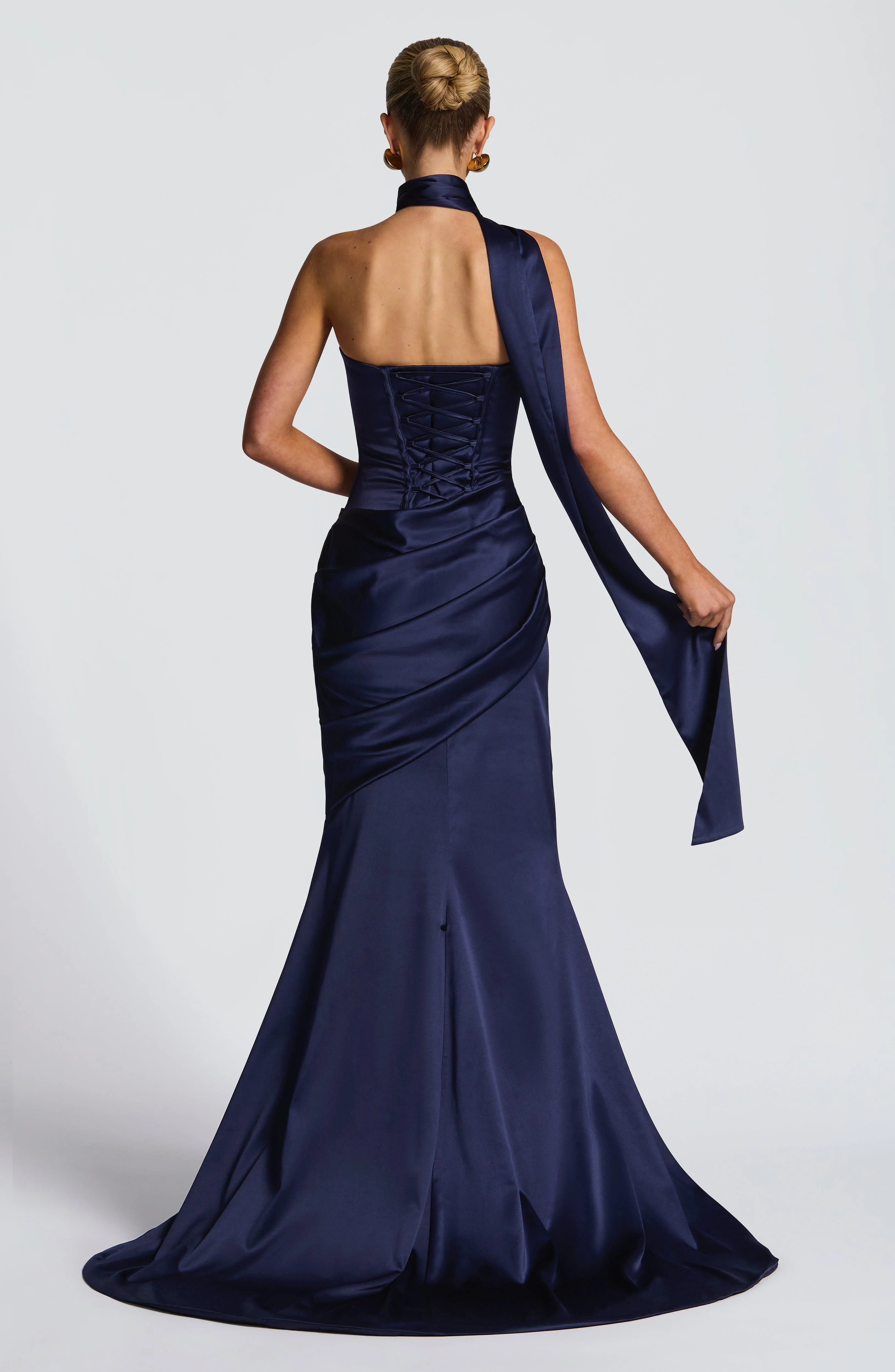 Sybil Scarf - Navy - Image 4