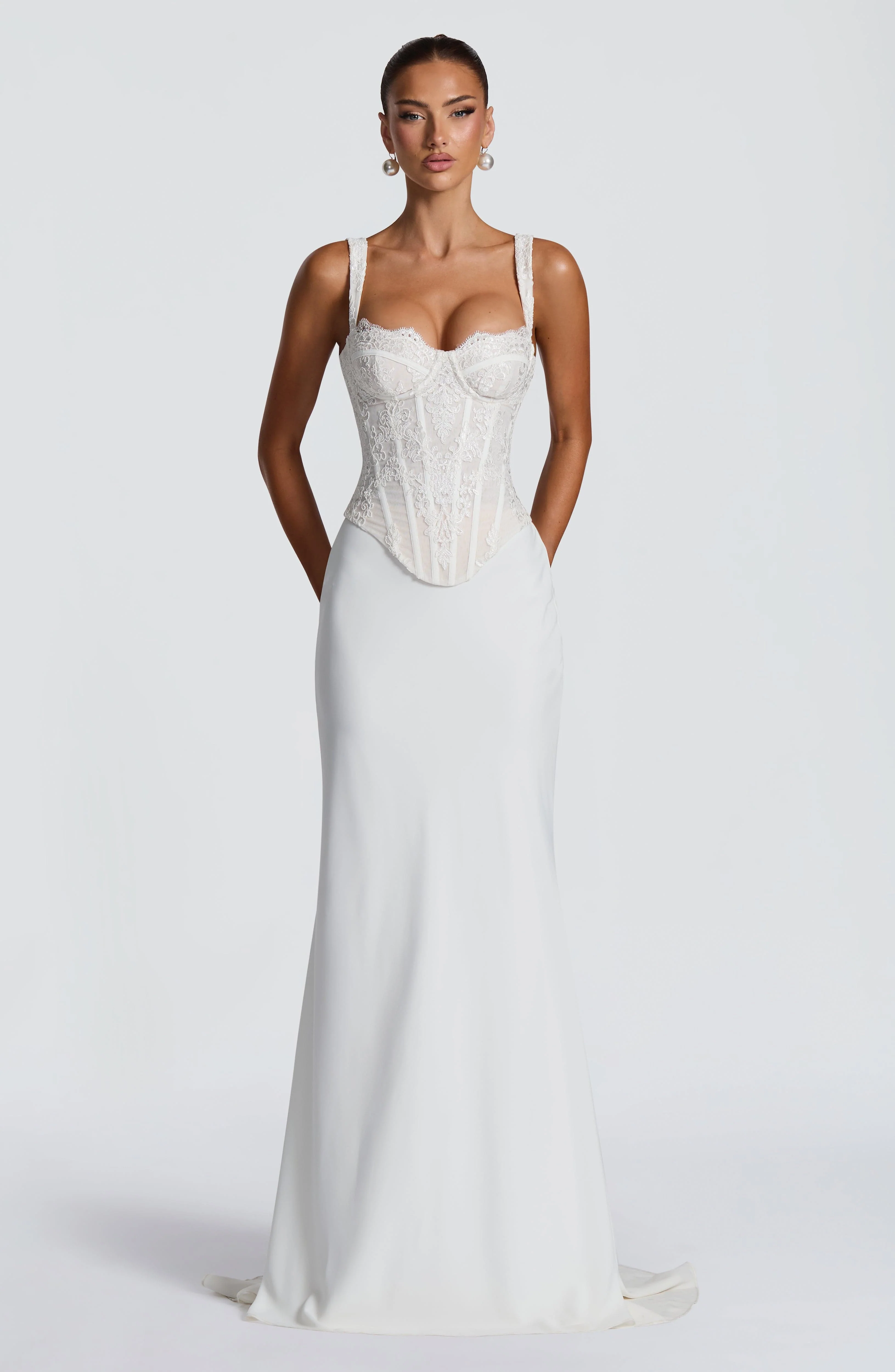 Tansy Corset - Ivory - Image 12