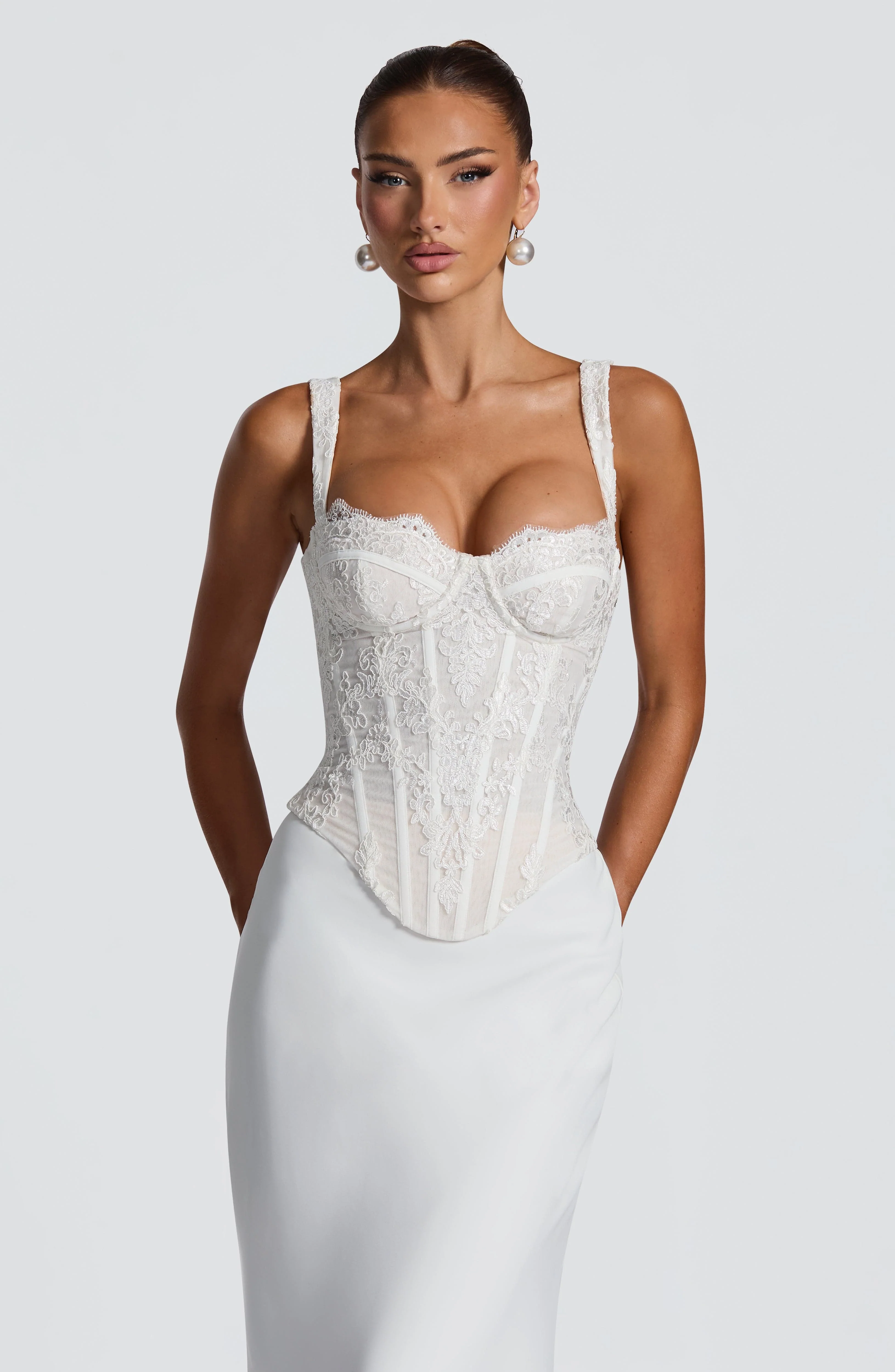 Tansy Corset - Ivory - Image 3