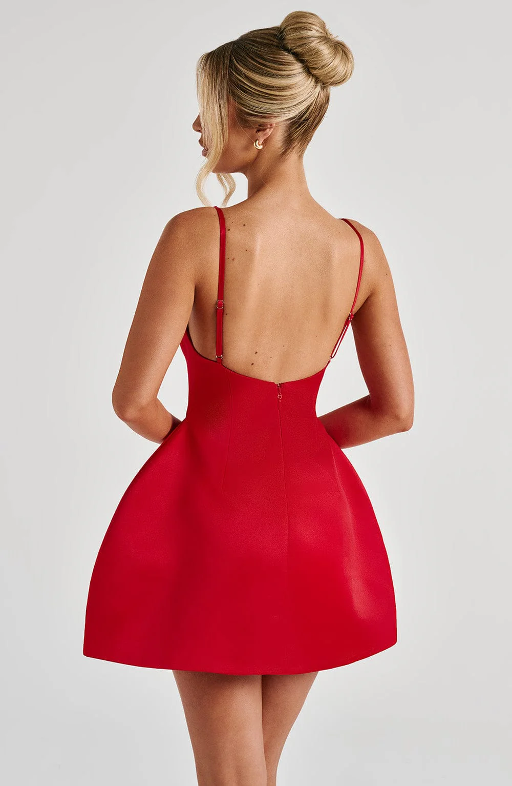 Tate Mini Dress - Red - Image 6