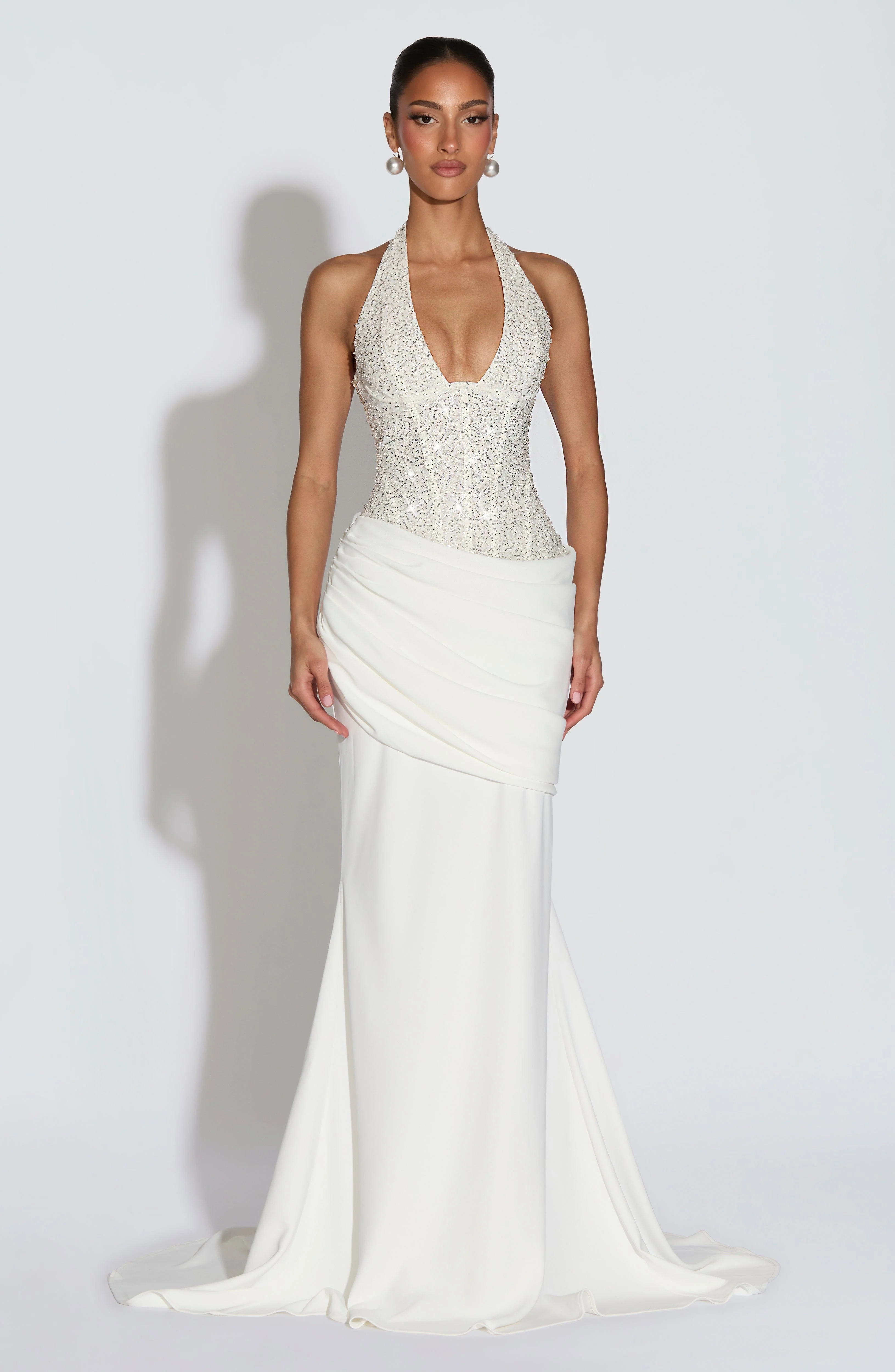 Taylor Gown - Ivory - Image 5