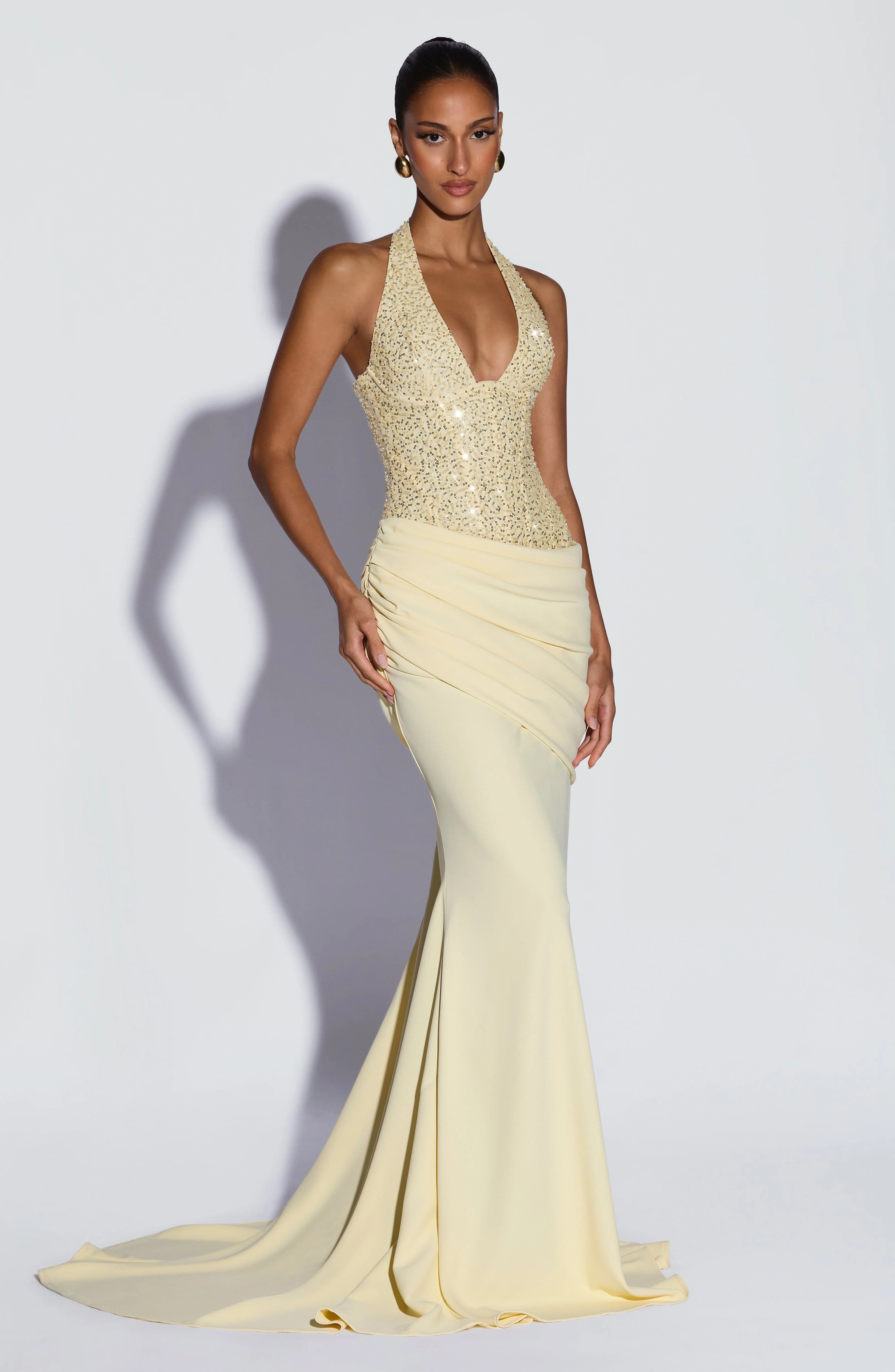 Taylor Gown - Lemon - Image 4