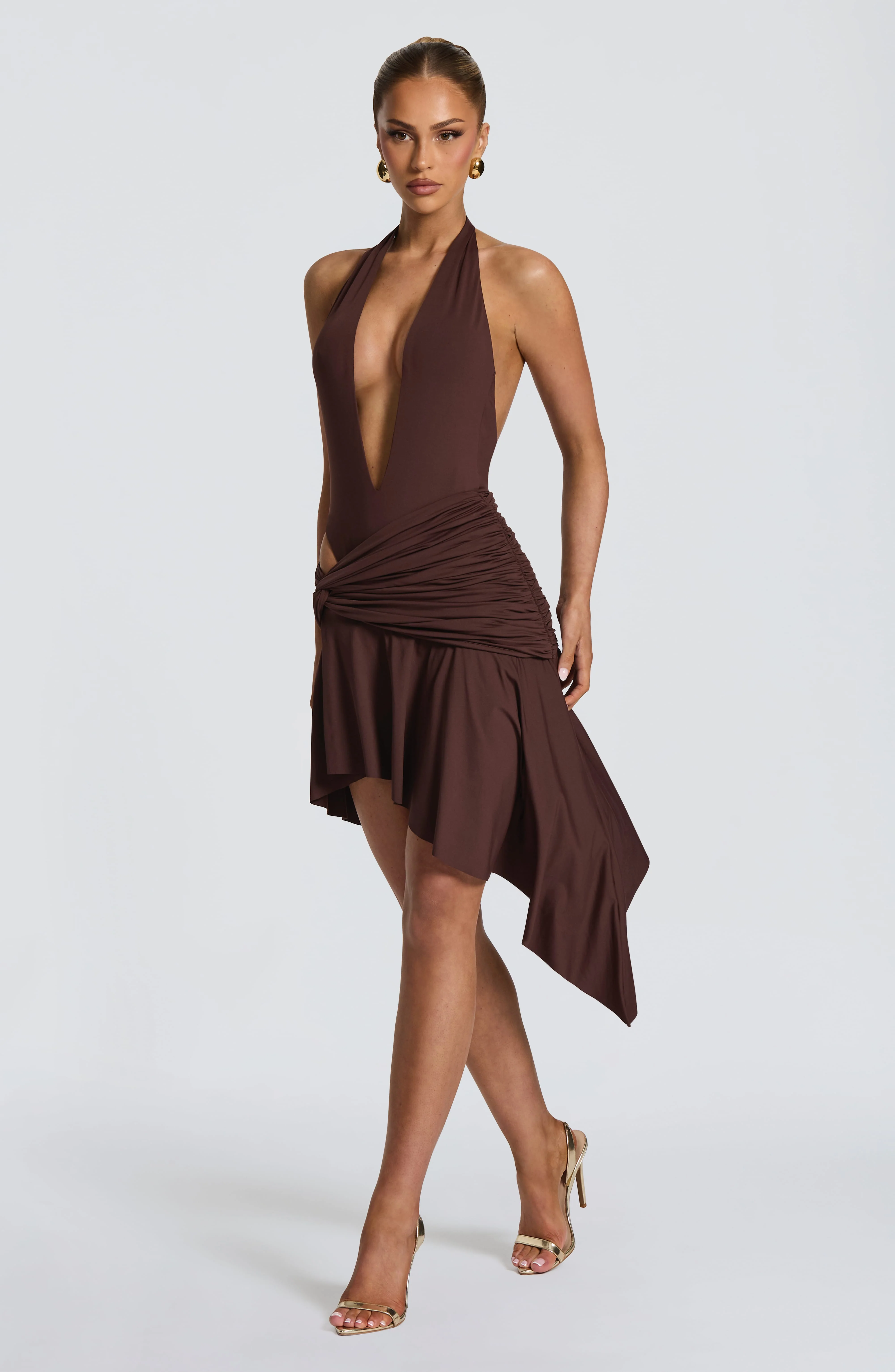 Tysa Bodysuit - Plum Brown - Image 6