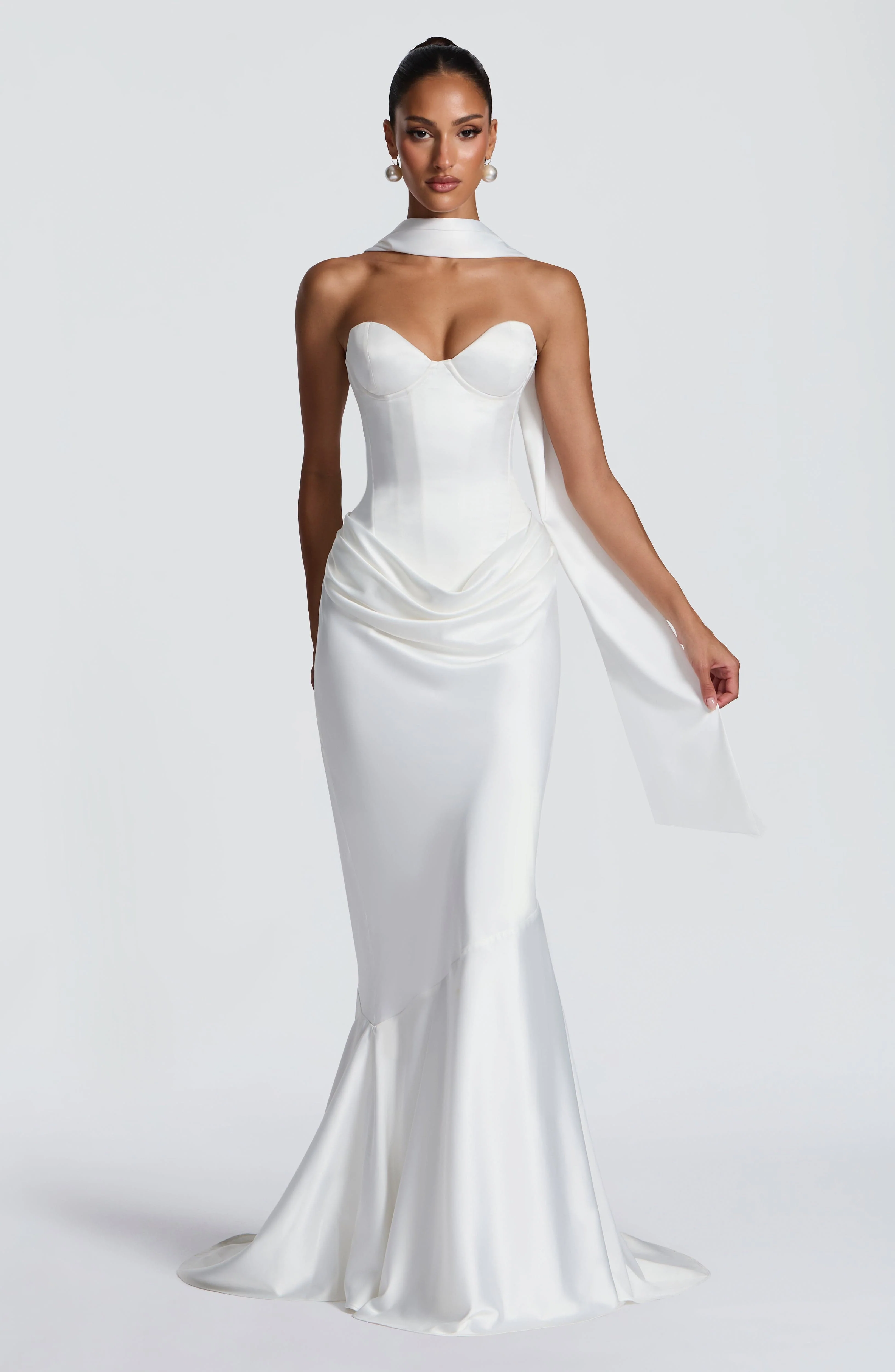 Vaila Gown - Ivory - Image 7