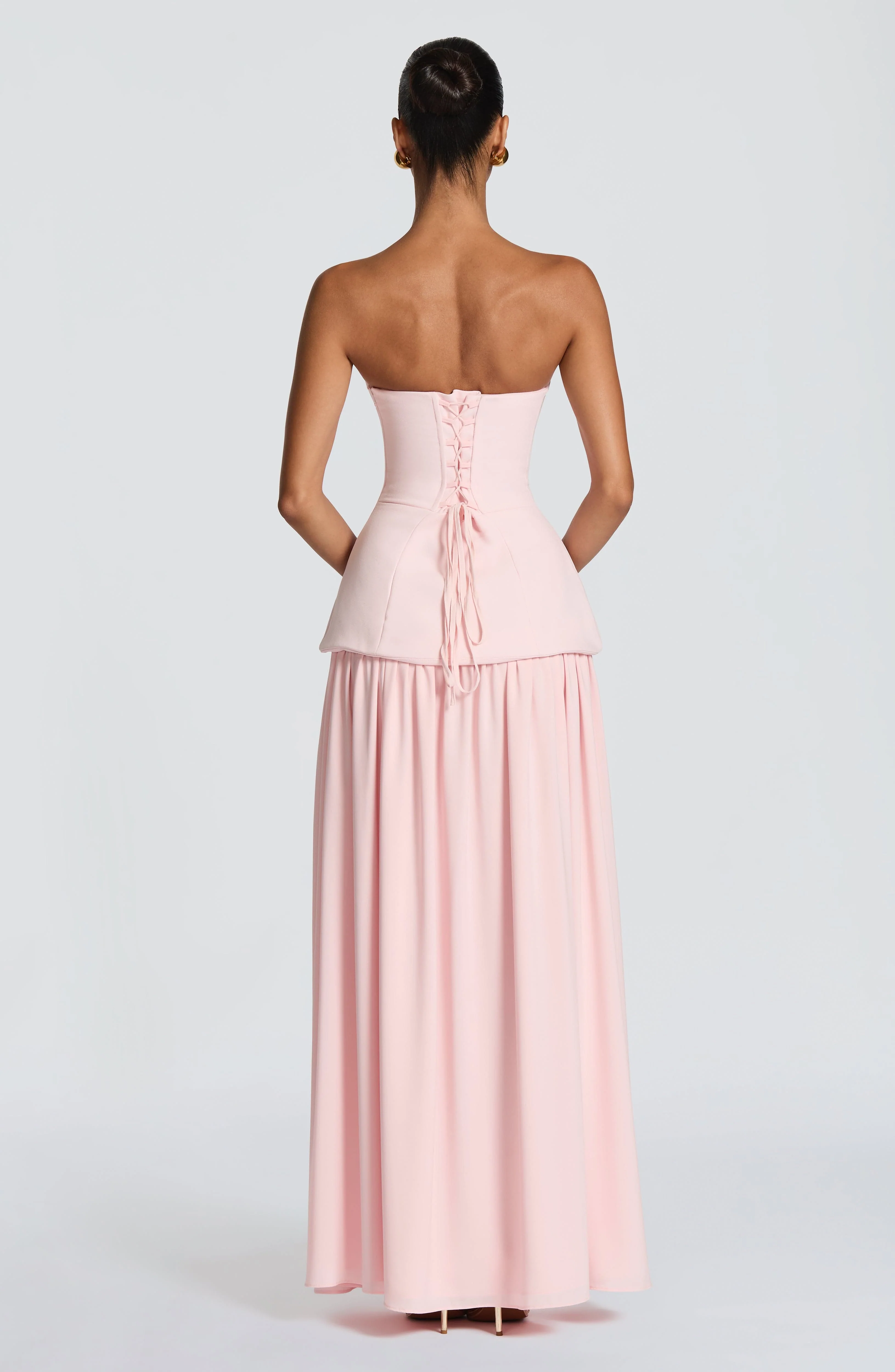 Vietta Maxi Dress - Blush - Image 3