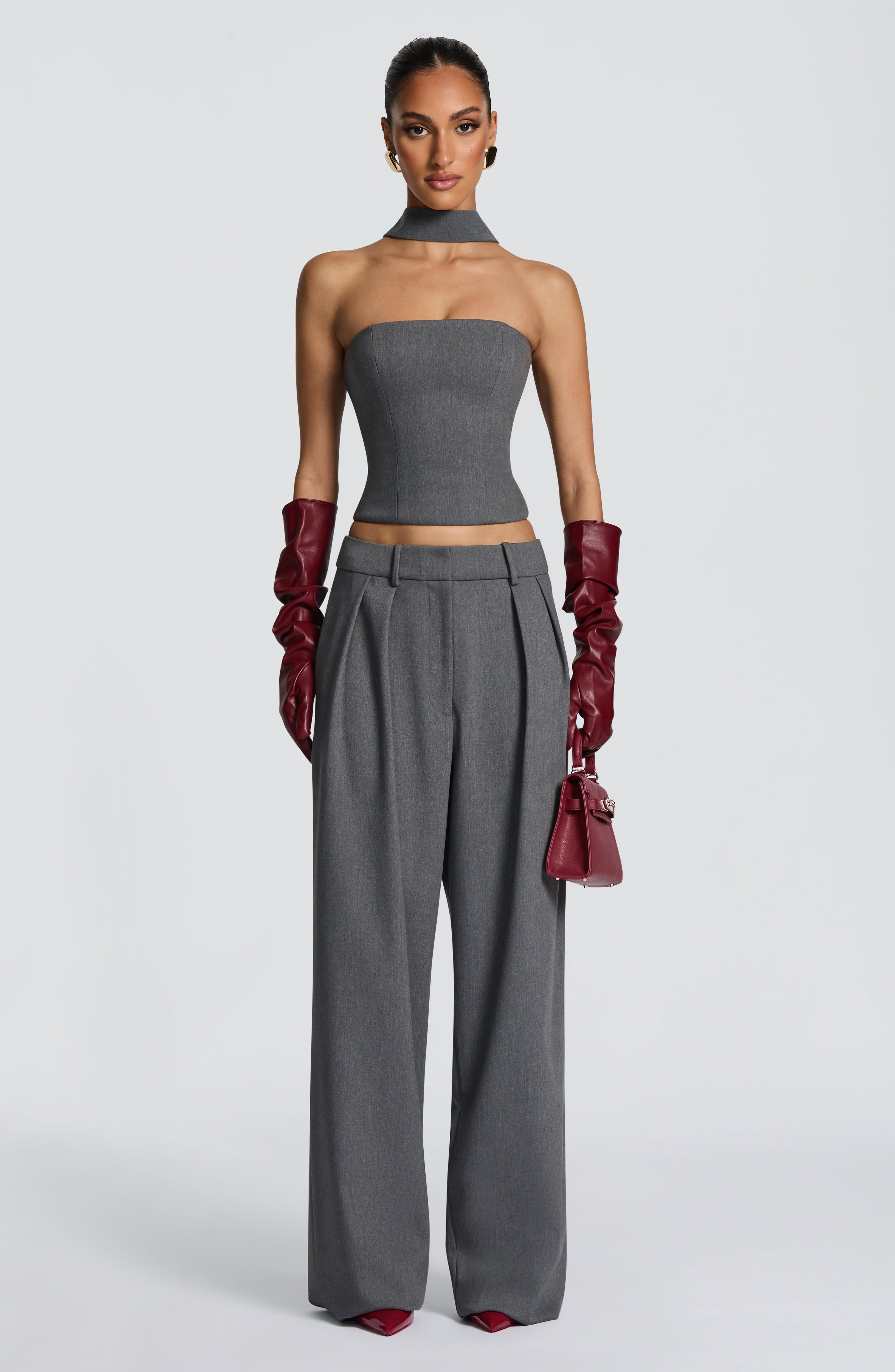 Vinnie Scarf - Grey Marl - Image 4