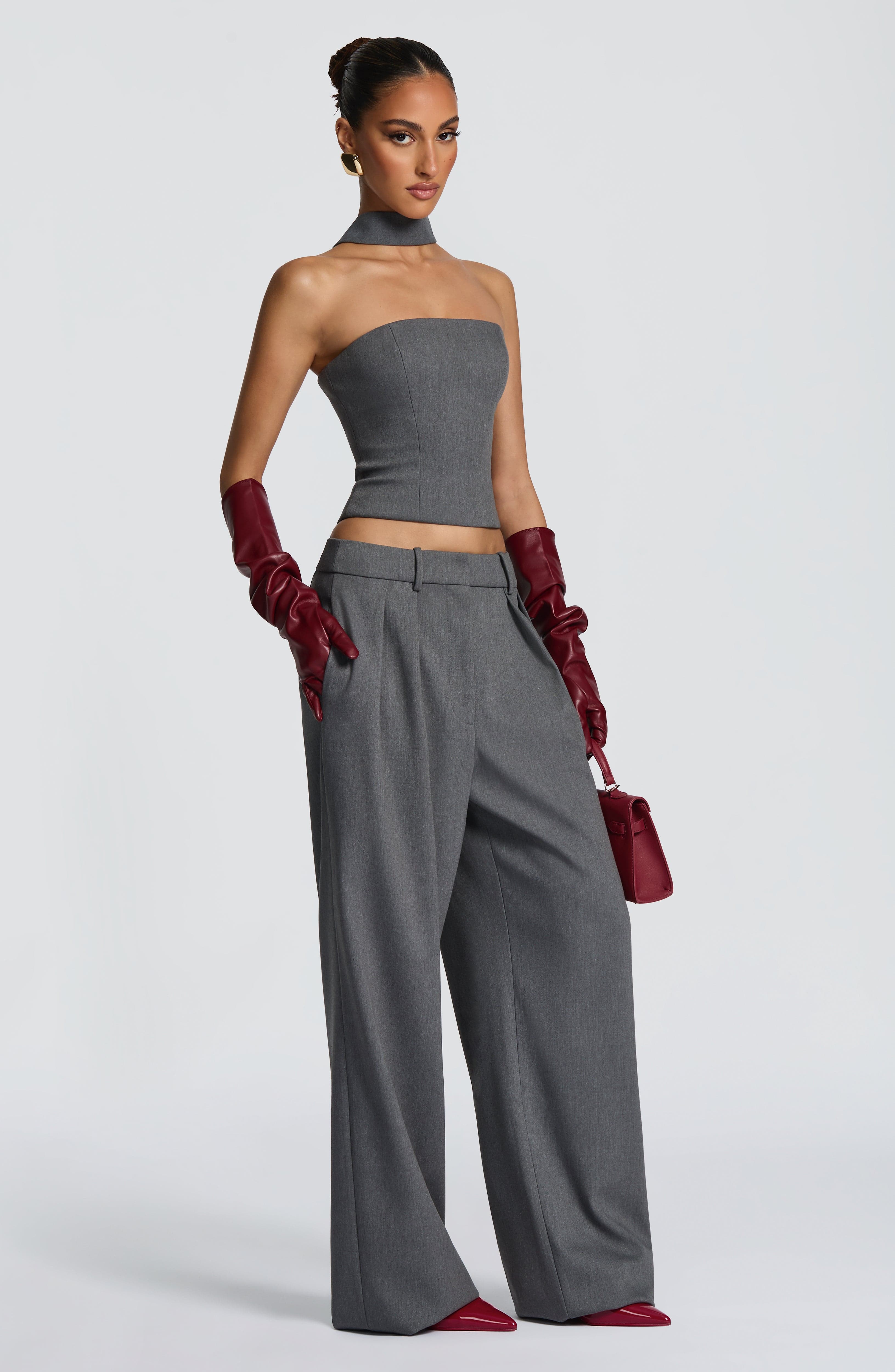 Vinnie Scarf - Grey Marl - Image 7