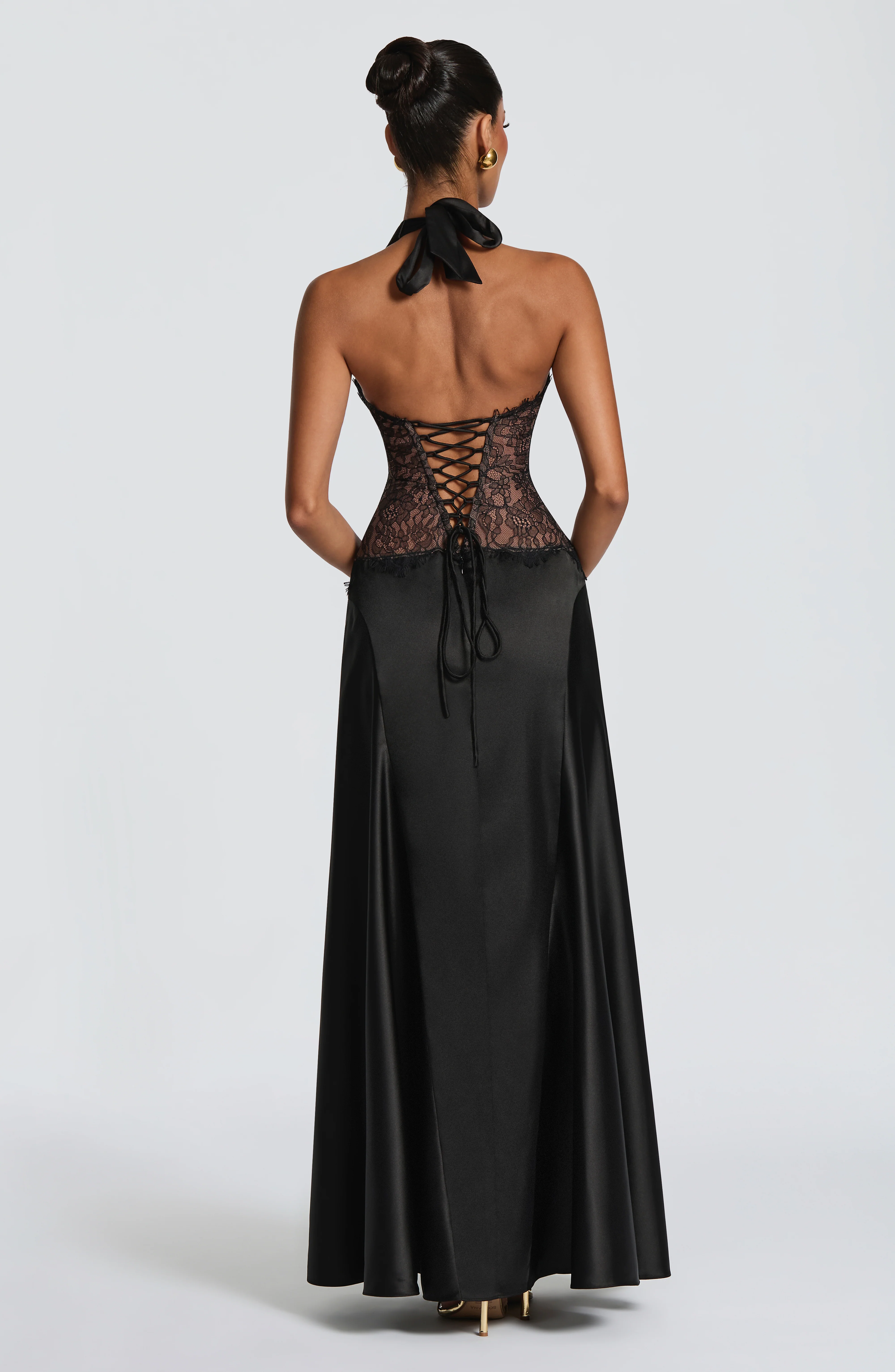 Virella Maxi Dress - Black - Image 2