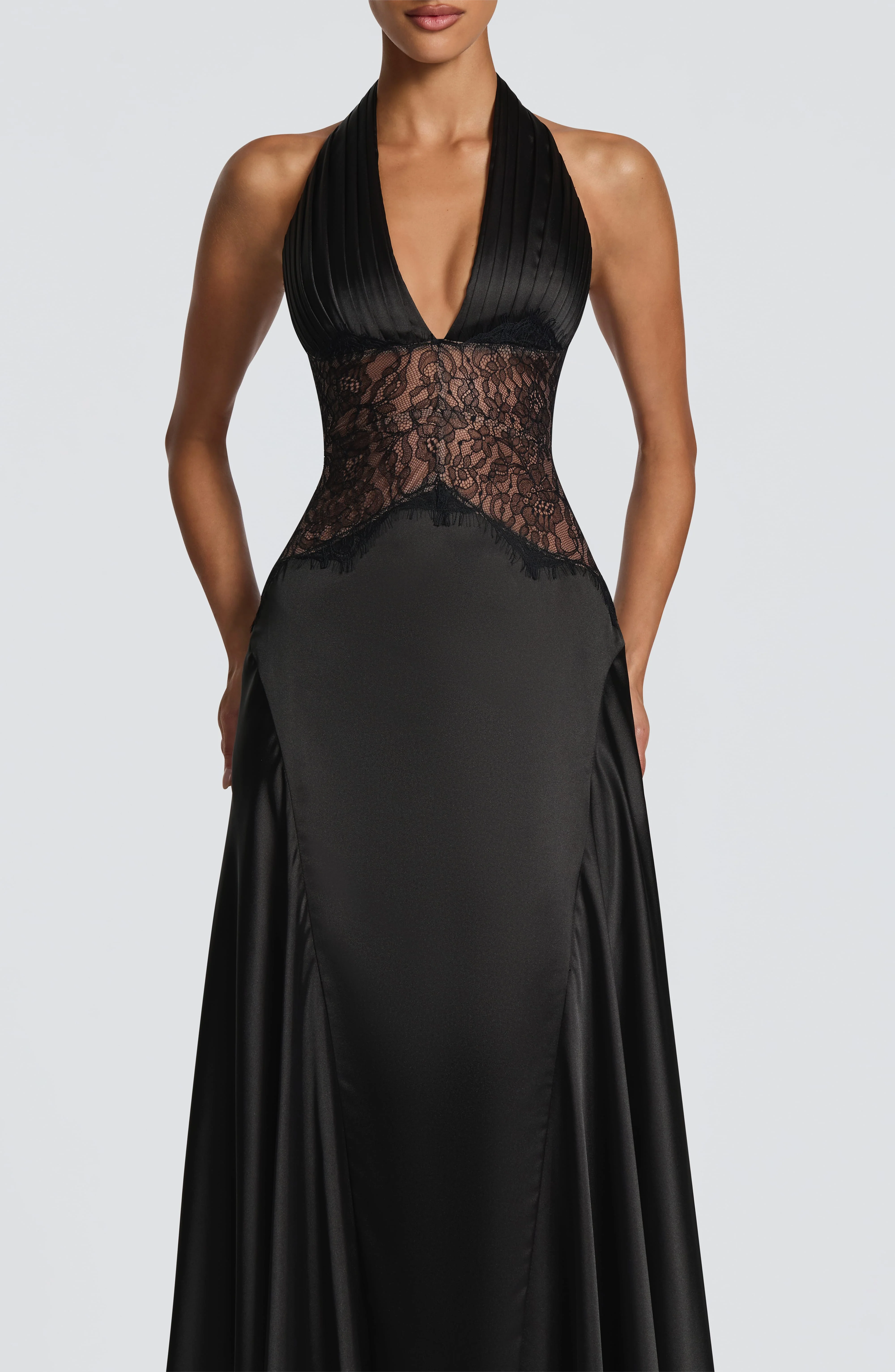 Virella Maxi Dress - Black - Image 5