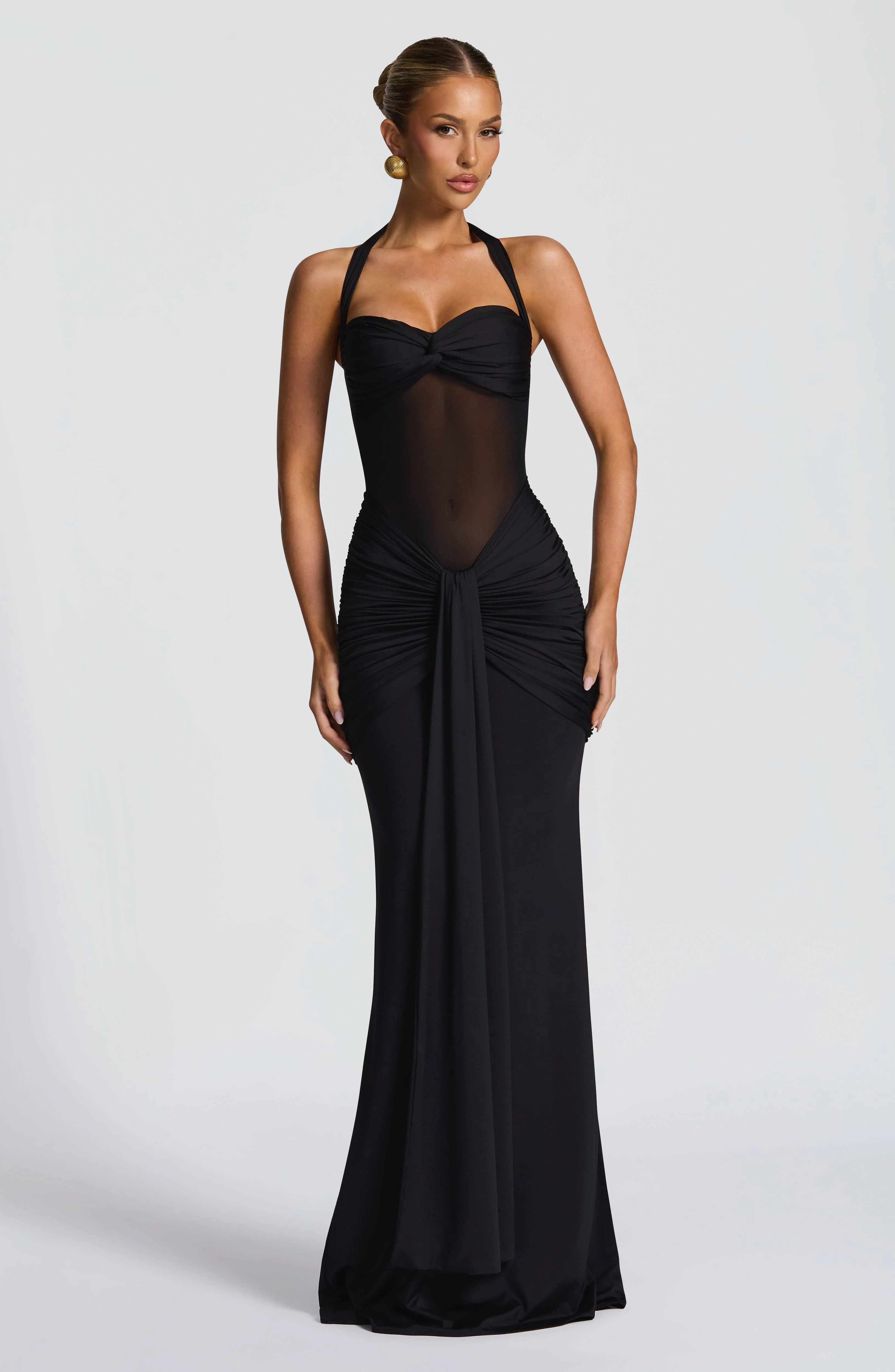 Vixen Maxi Dress - Black - Image 5