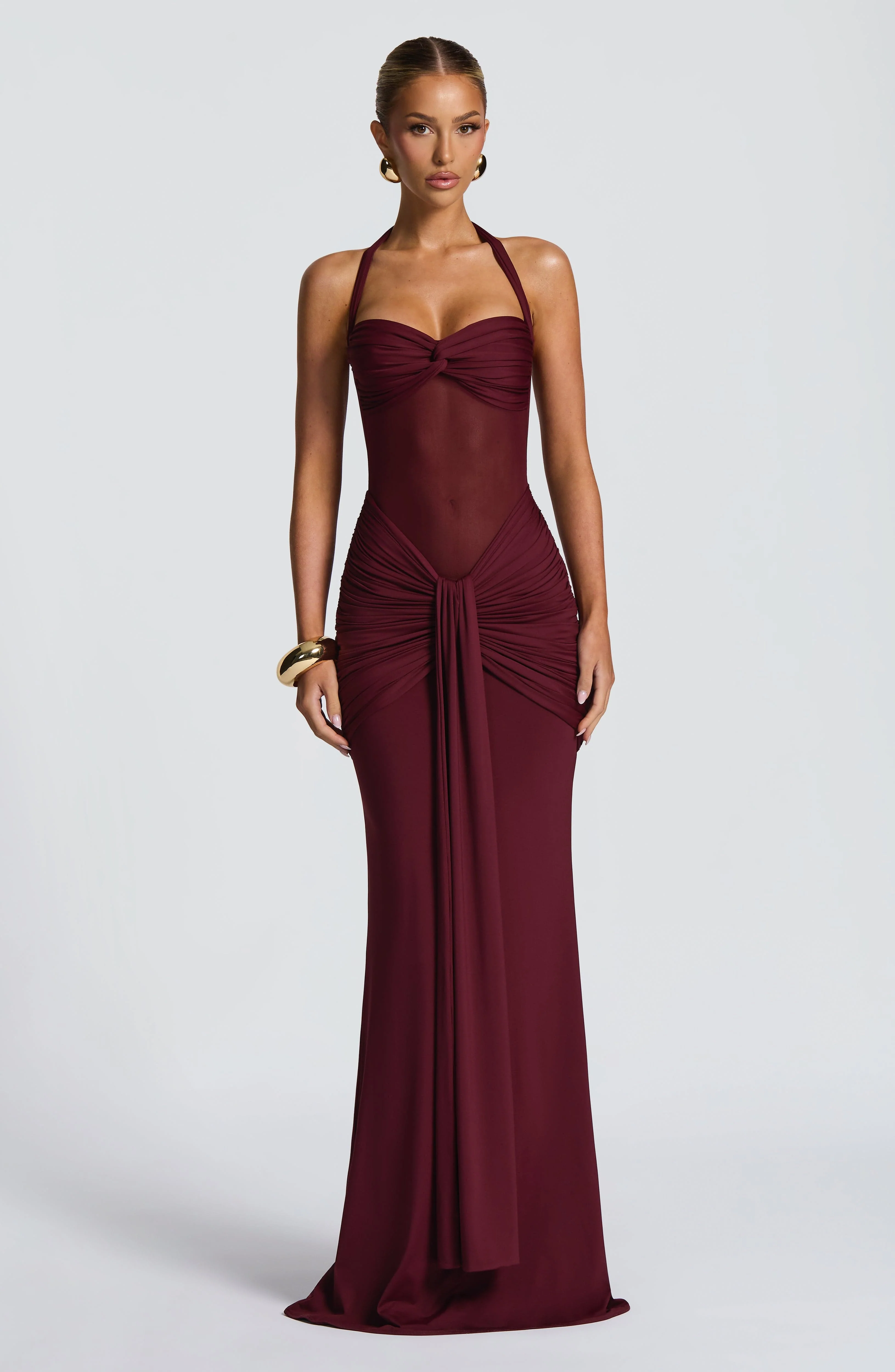 Vixen Maxi Dress - Cherry Lacquer - Image 7