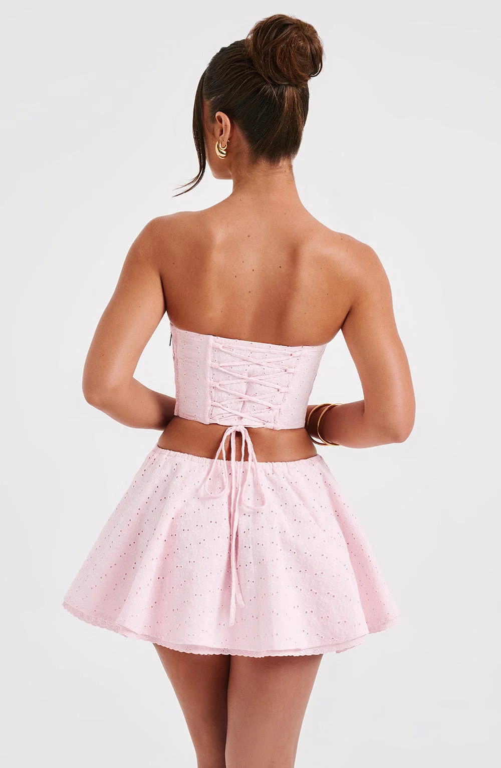 Winnie Mini Skirt - Blush - Image 7