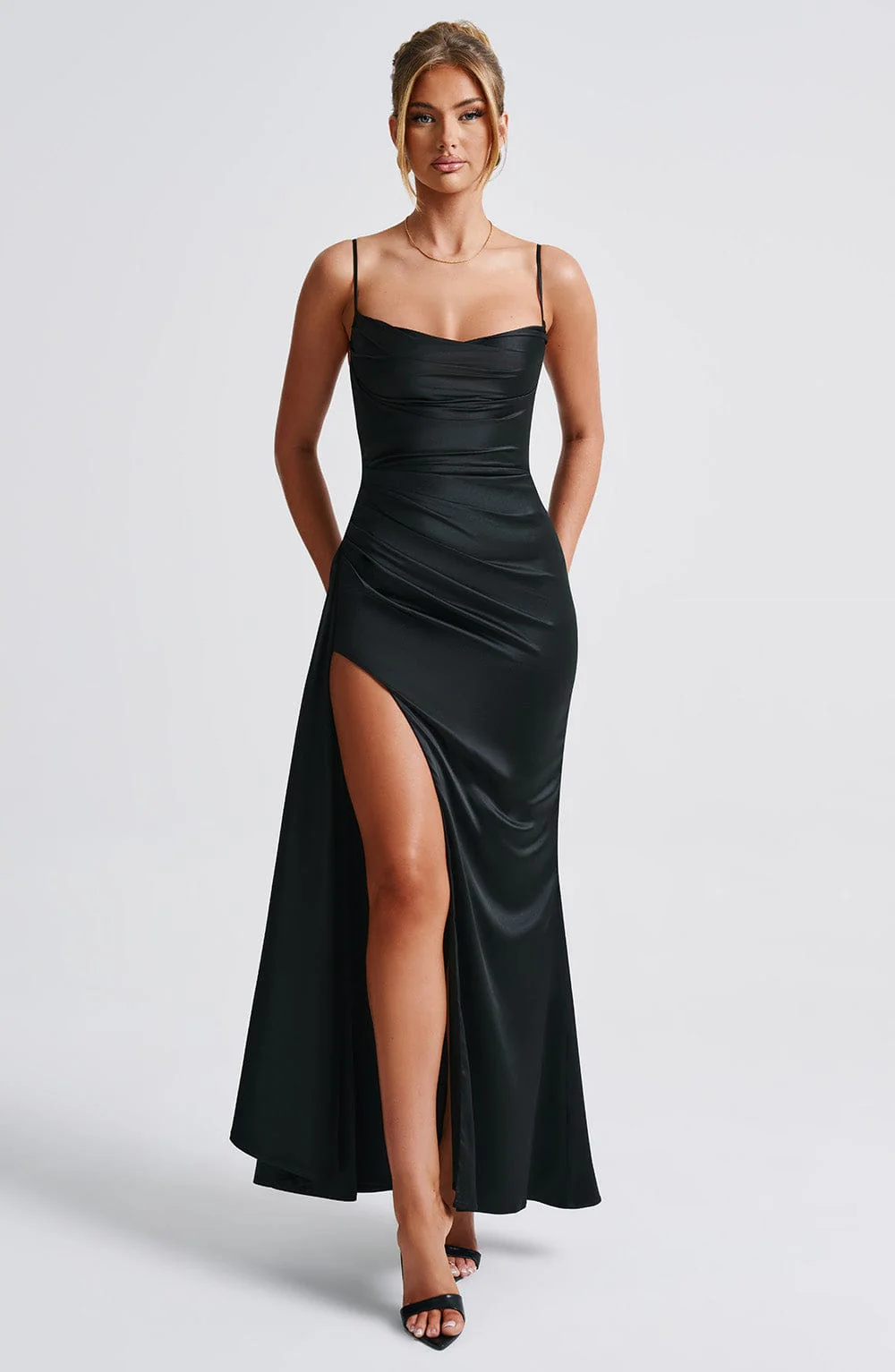 Winona Maxi Dress - Black - Image 7