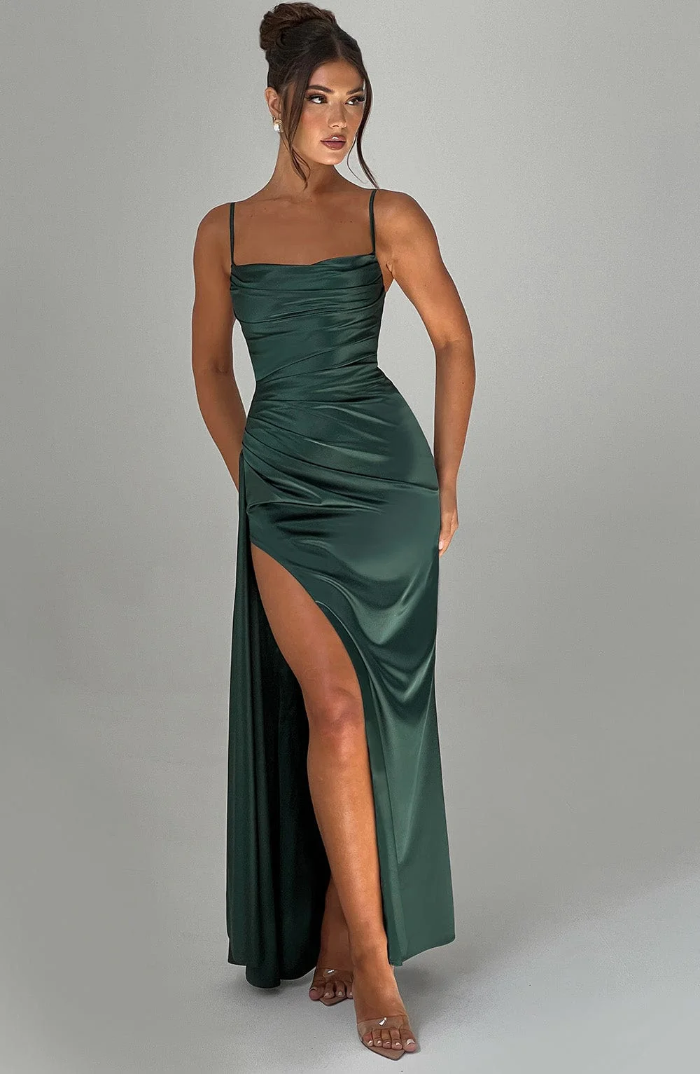 Winona Maxi Dress - Emerald - Image 3