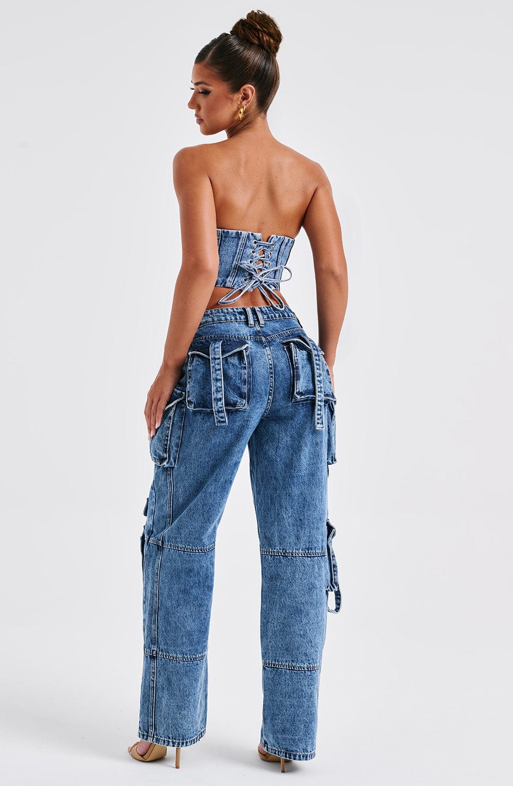 Yasie Corset - Dark Wash - Image 5