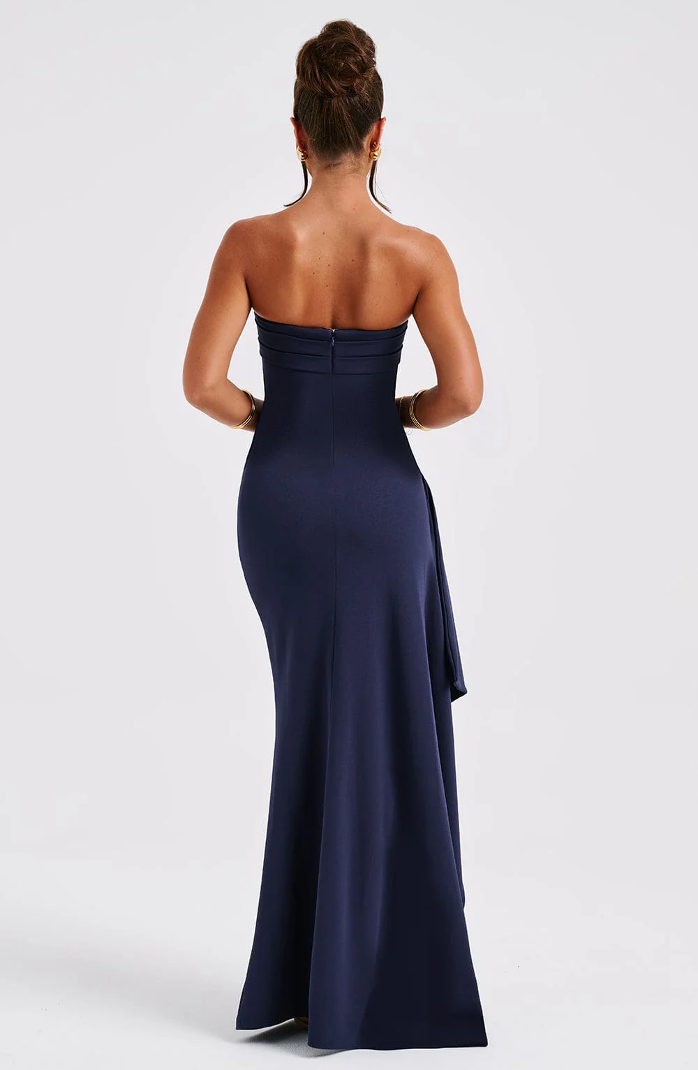 Zafira Maxi Dress - Navy - Image 5