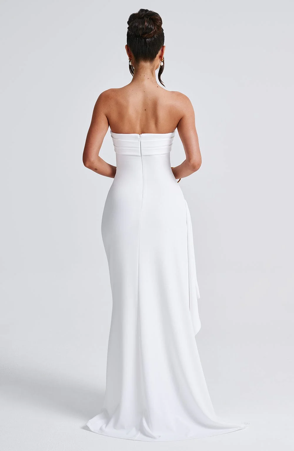 Zafira Maxi Dress - White - Image 3