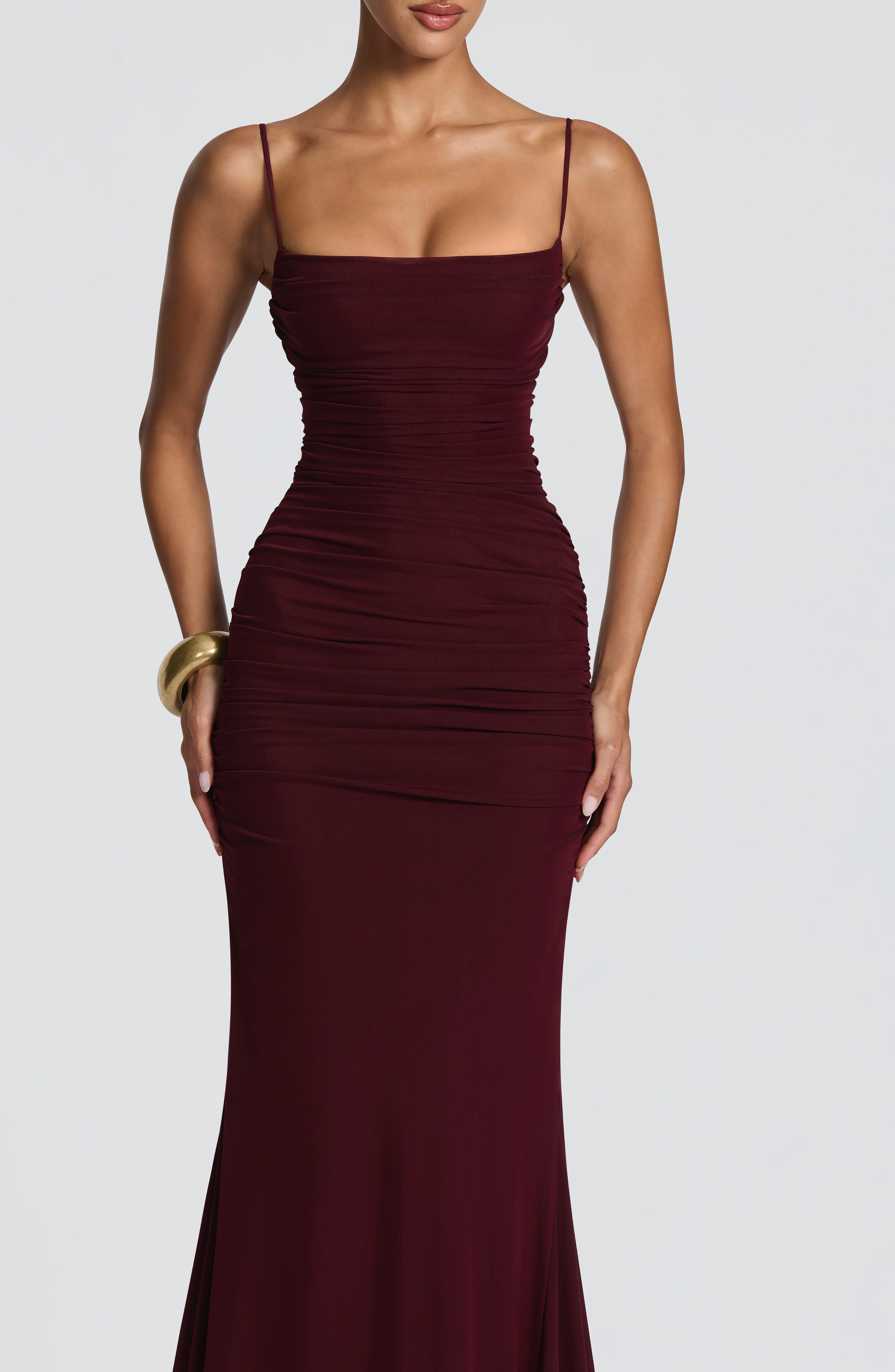 Zaria Gown - Cherry Lacquer - Image 6